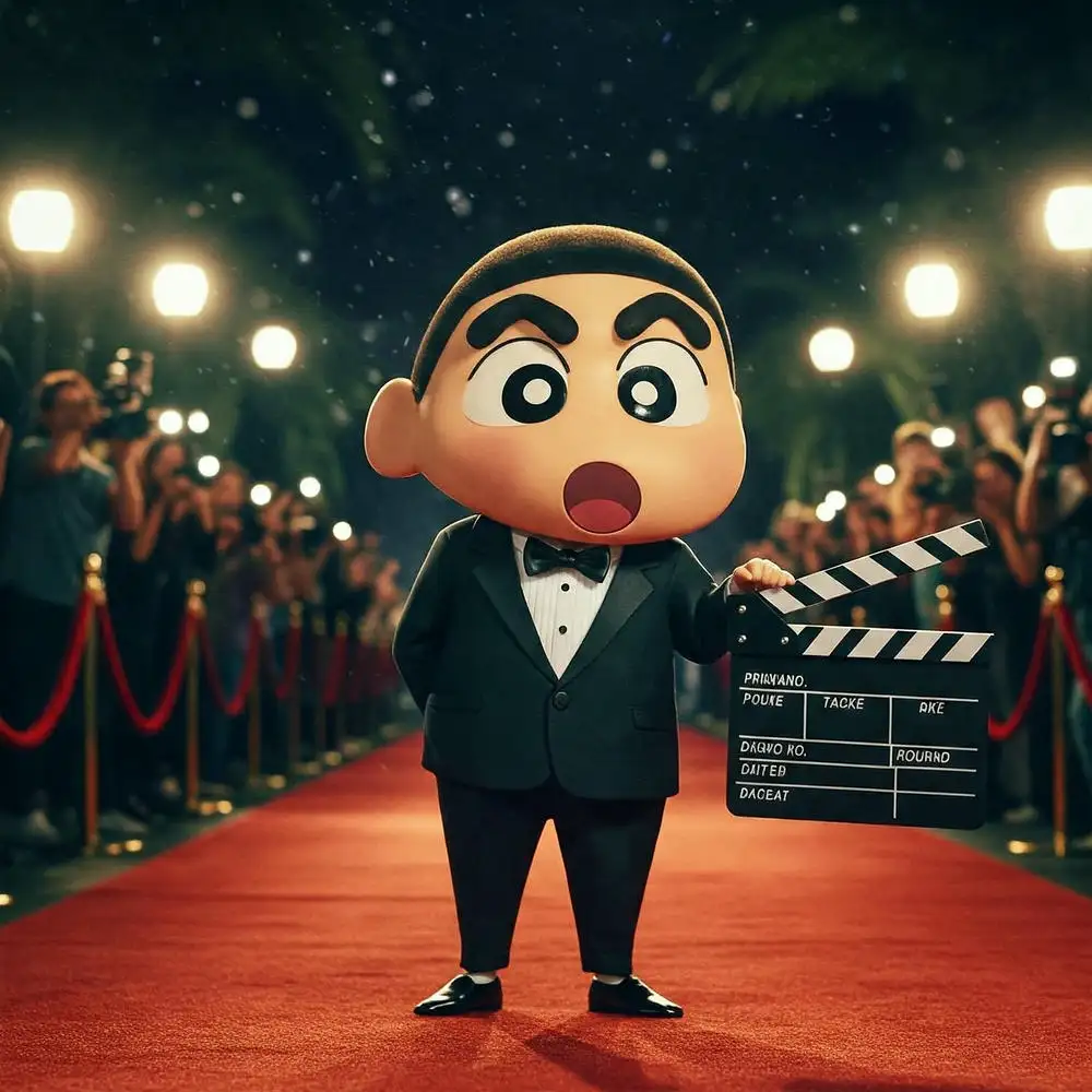 ảnh Shinnosuke cậu bé bút chì nổi tiếng 