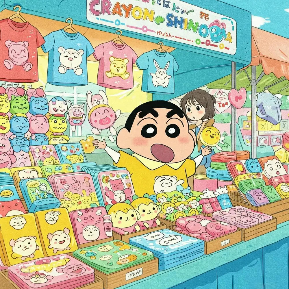 ảnh Shin vô tri với biểu cảm không cảm xúc 