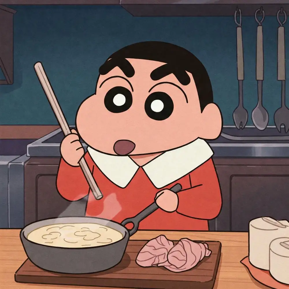 ảnh Shin hài hước và đáng yêu 