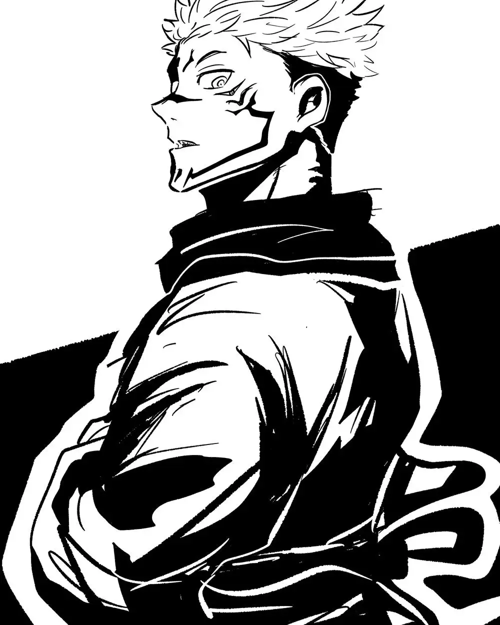 ảnh anime sukuna ngầu chất lượng cao 