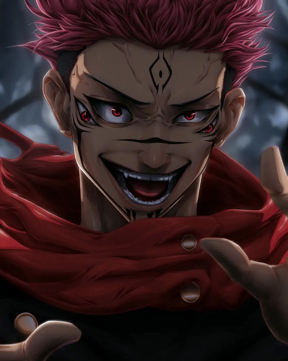 ảnh anime sukuna đẹp mê ly 