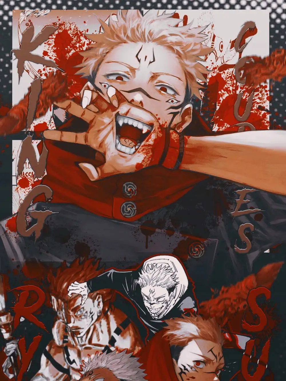 sukuna anime đẹp siêu thực 