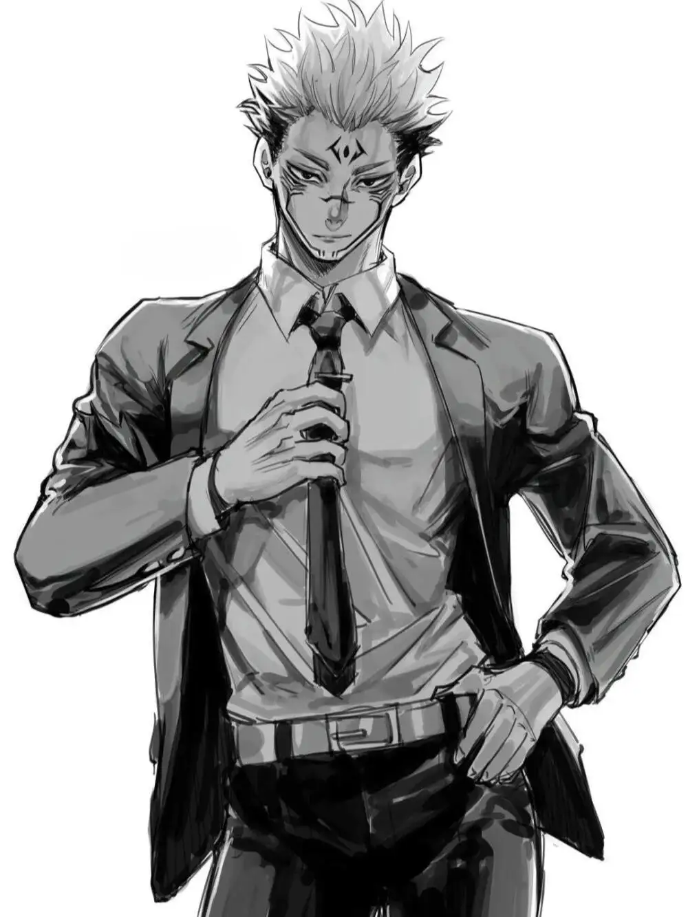 hình anime sukuna cực nghệ 