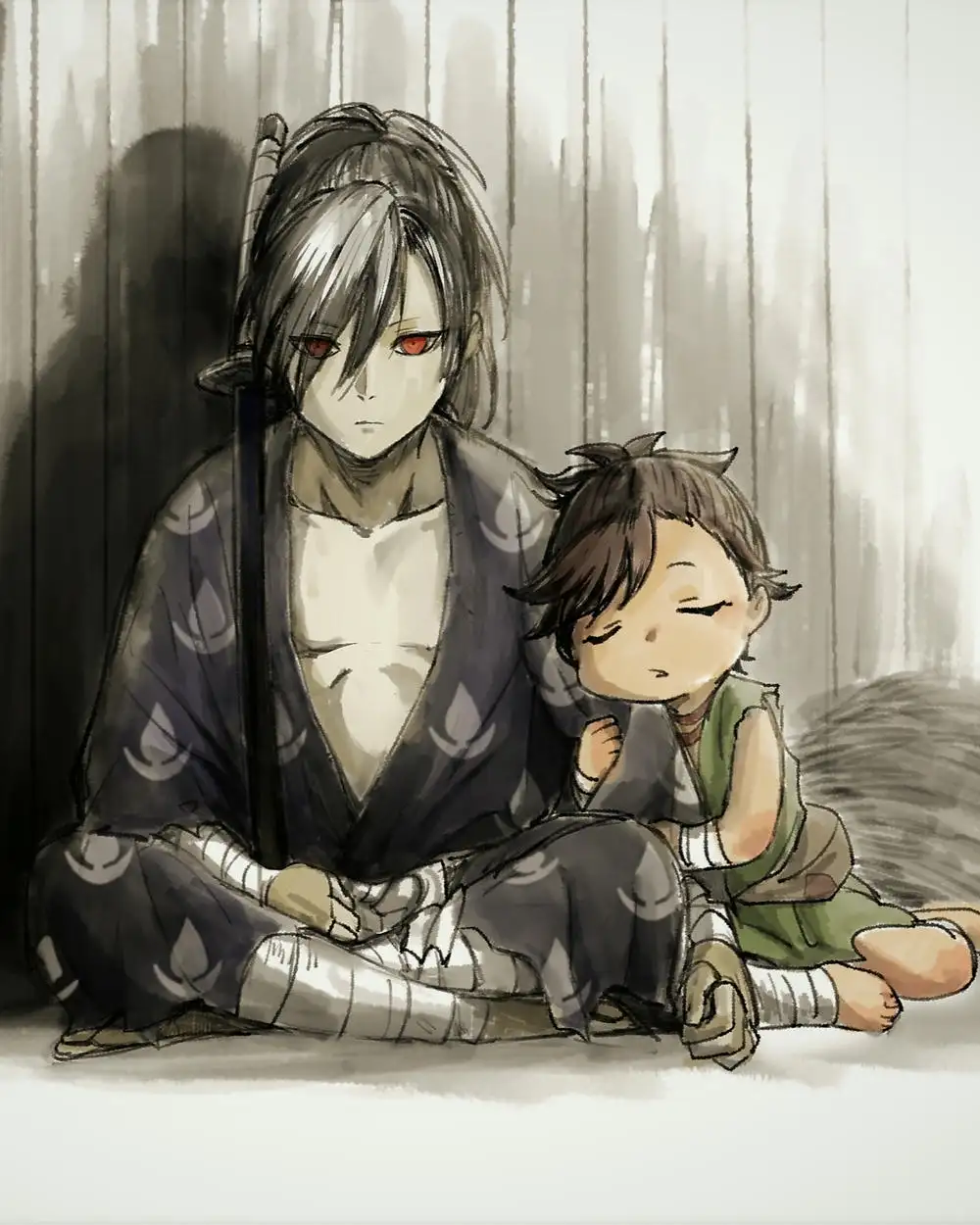 ảnh anime vẽ tay ấn tượng 