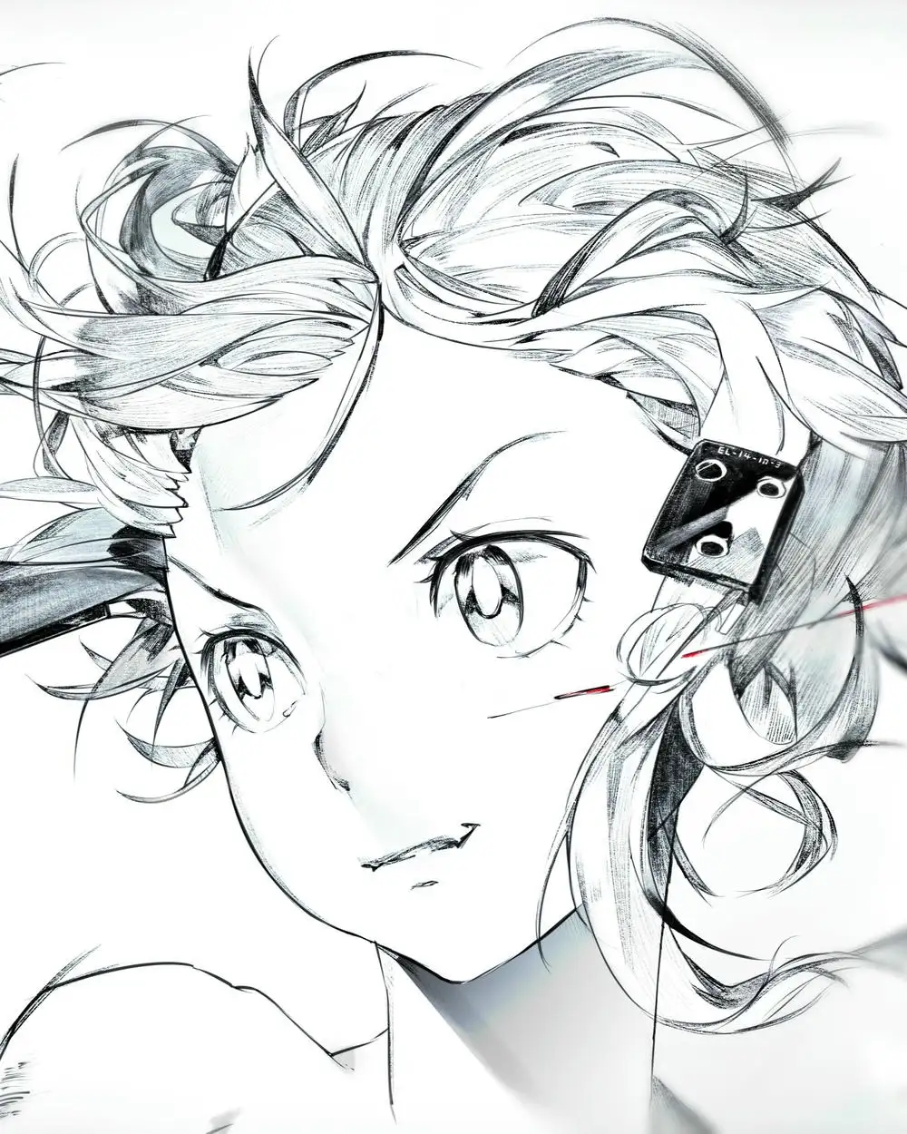 ảnh vẽ anime nữ cute 