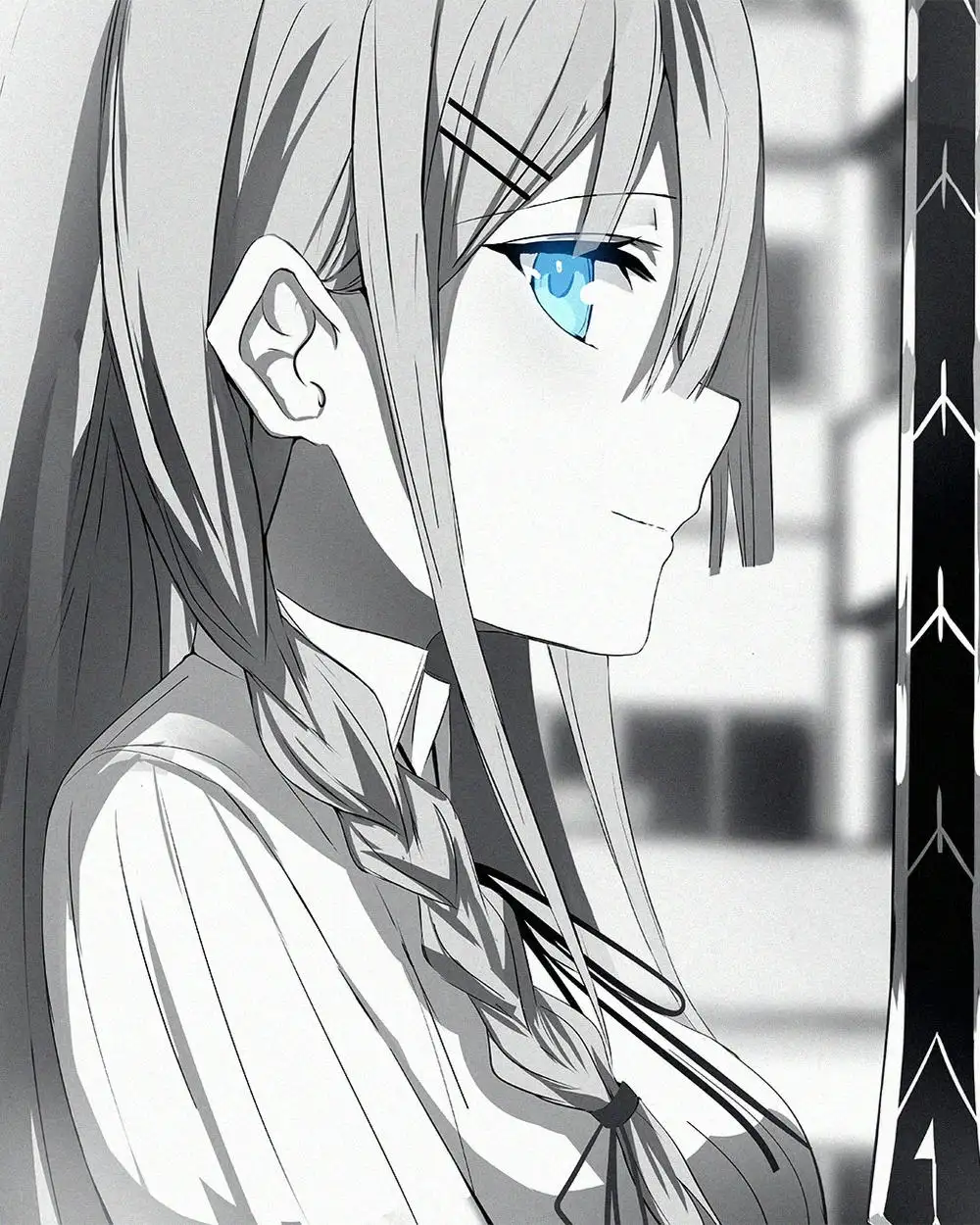 hình ảnh anime vẽ màu nước 