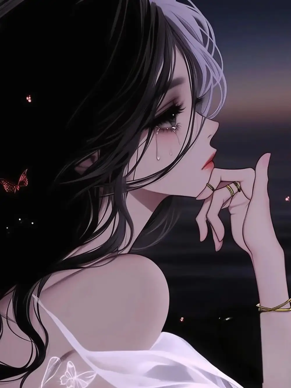 ảnh buồn anime 9