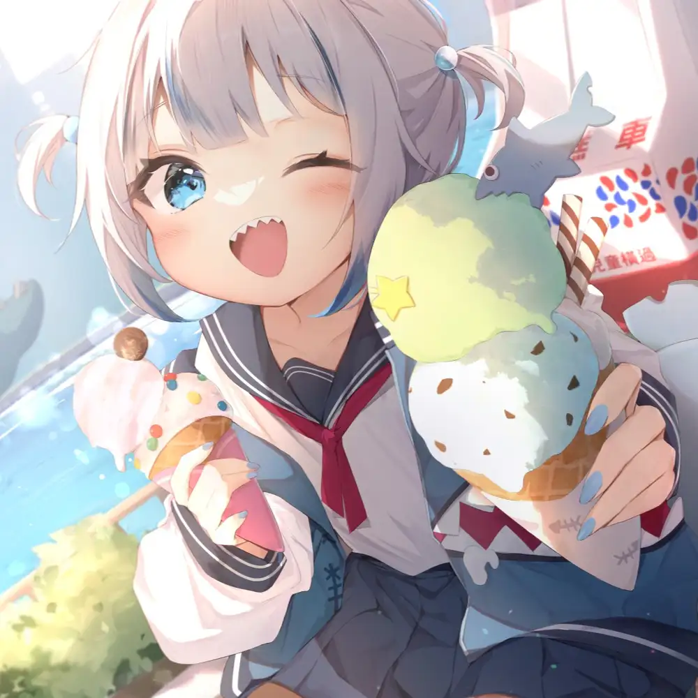 shark girl anime đẹp