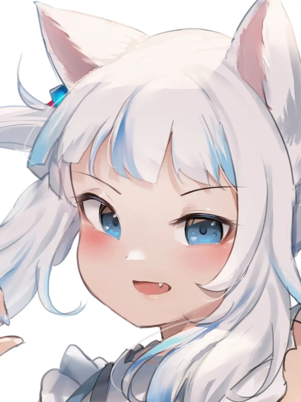 ảnh gura anime cá mập