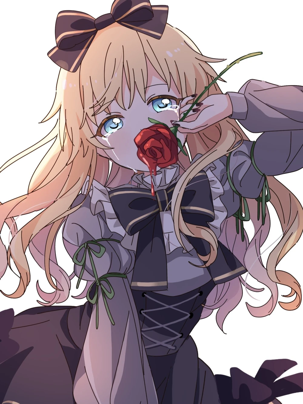 ảnh khóc anime 2