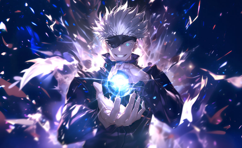 ảnh nền gojo phong cách tối