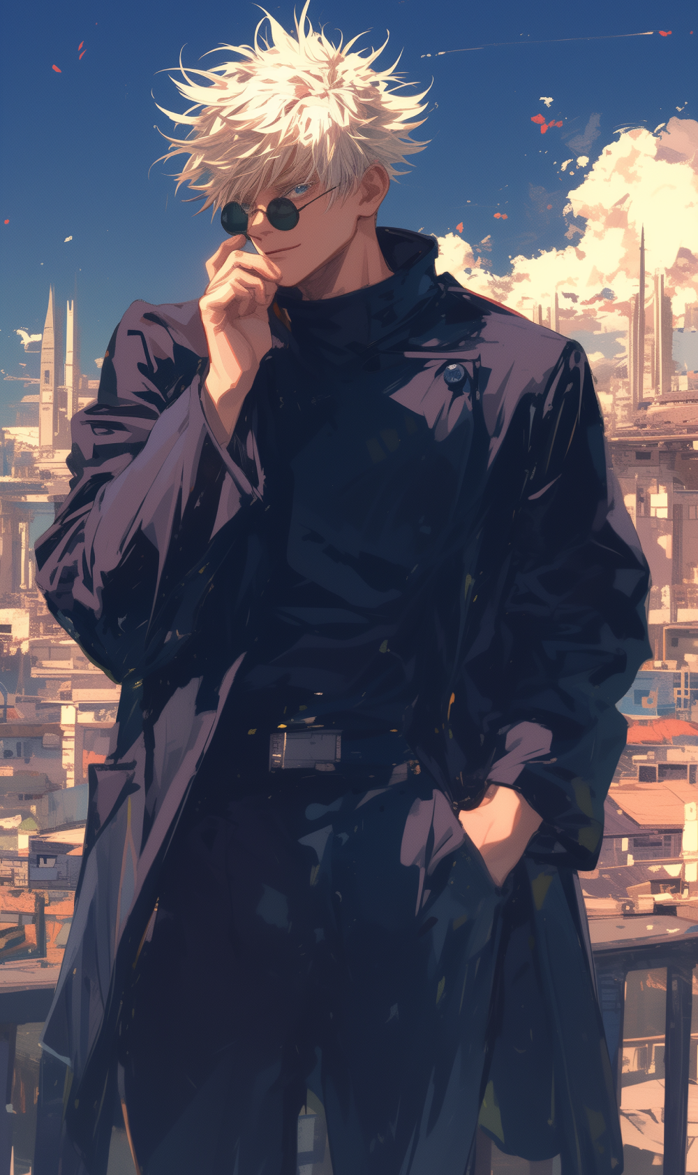 ảnh nền gojo satoru đẹp