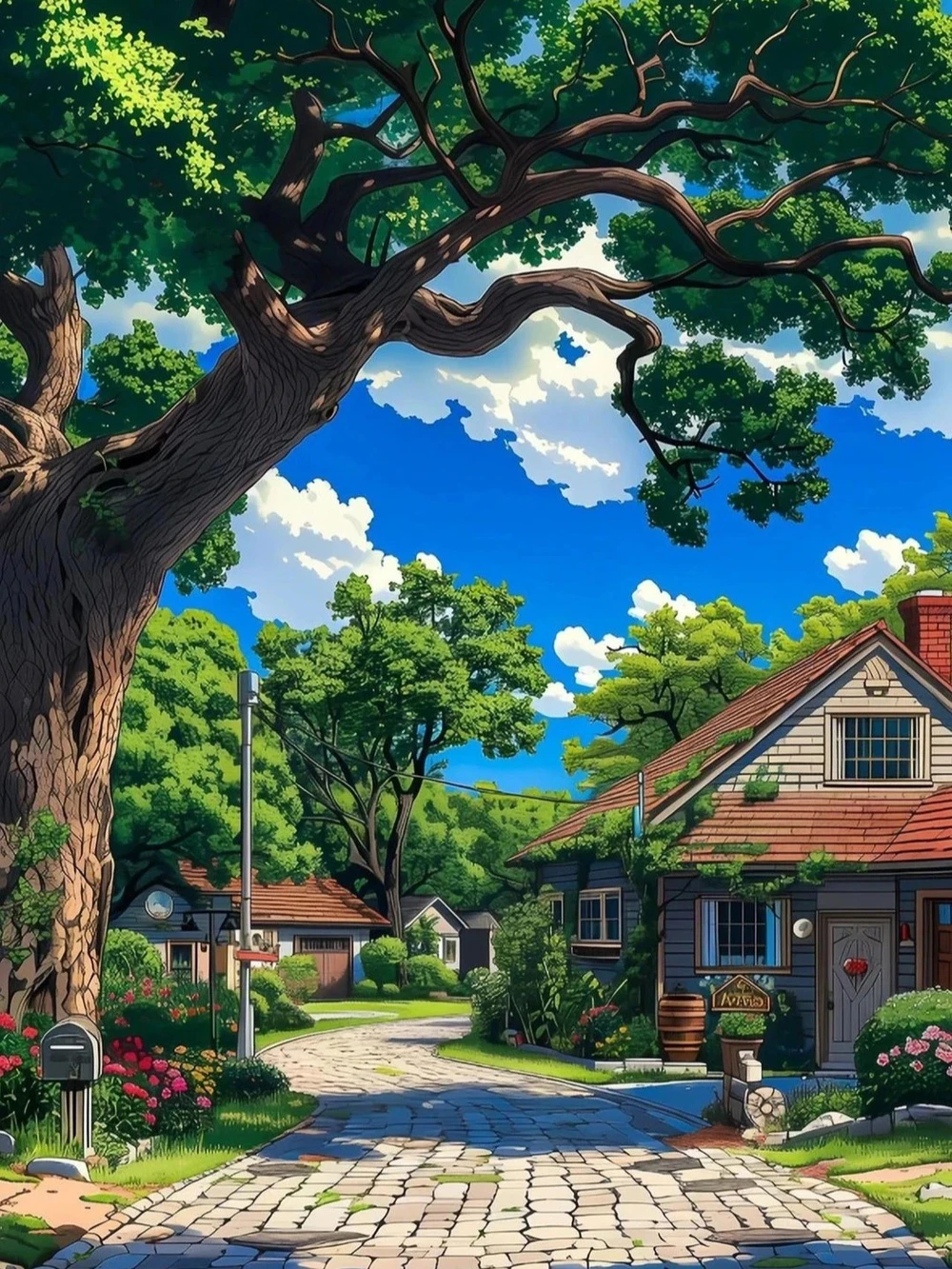 ảnh phong cảnh anime 4k