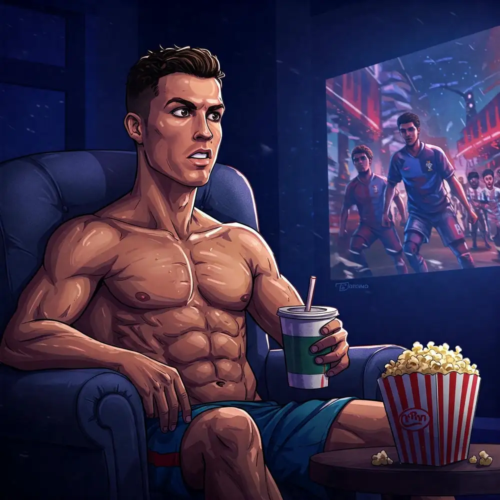 cr7 anime ấn tượng 