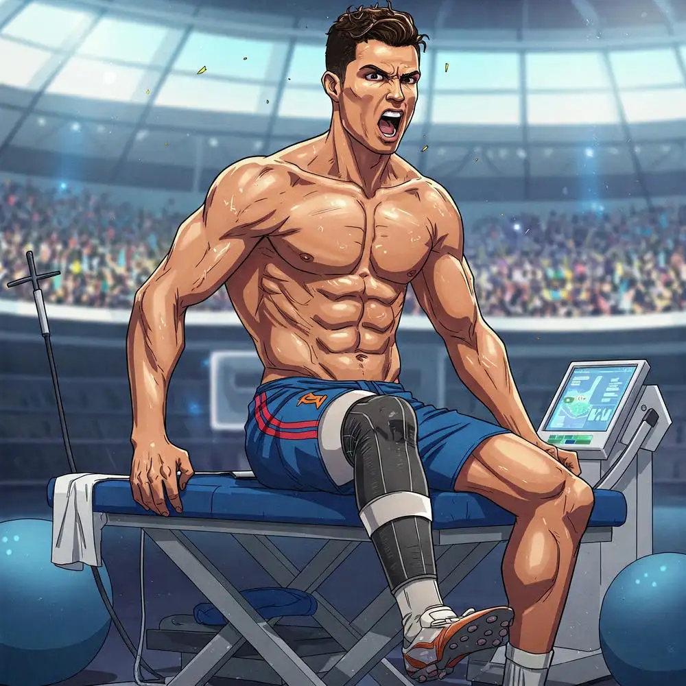 ảnh nền ronaldo anime 