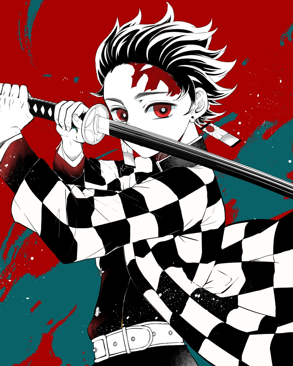 ảnh tanjiro chất lượng 4k 