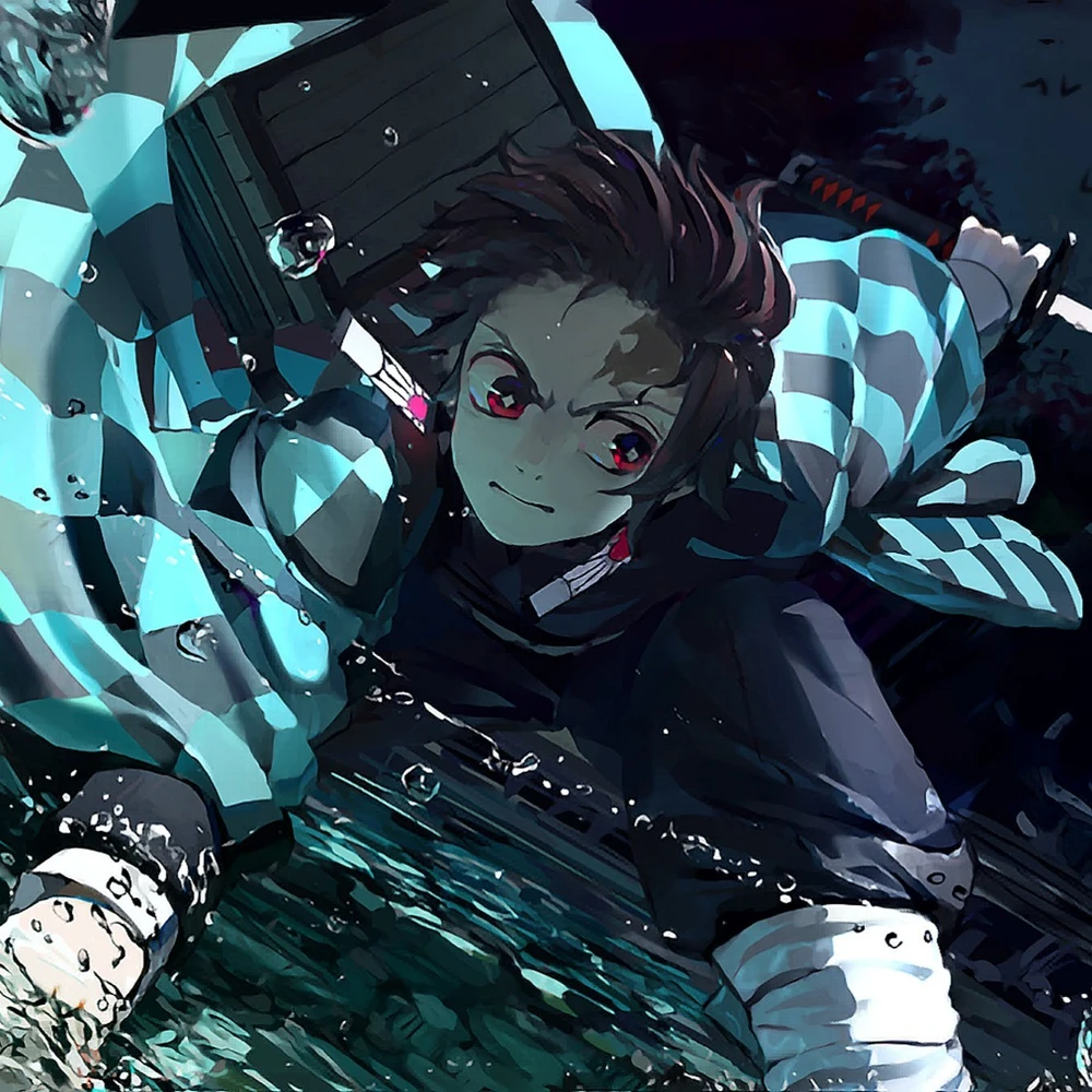 ảnh tanjiro mặc đồng phục diệt quỷ 