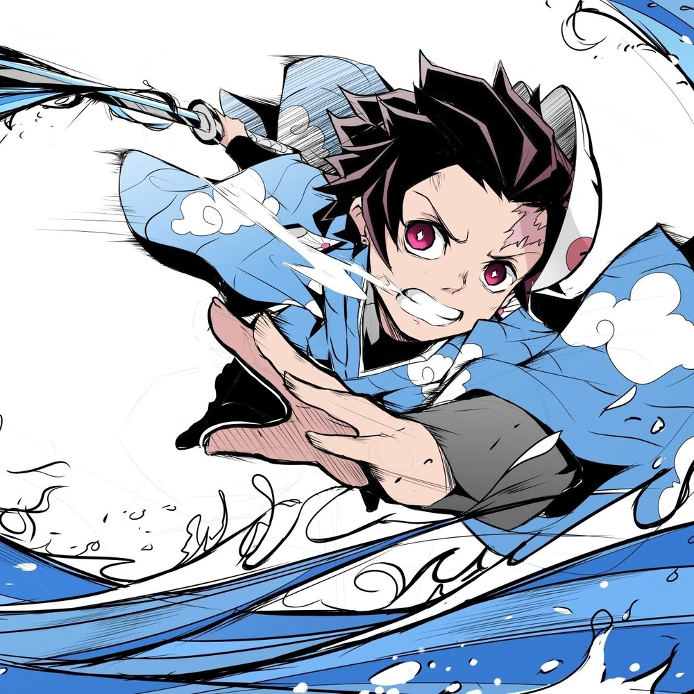 tanjiro kamado ảnh dễ thương 