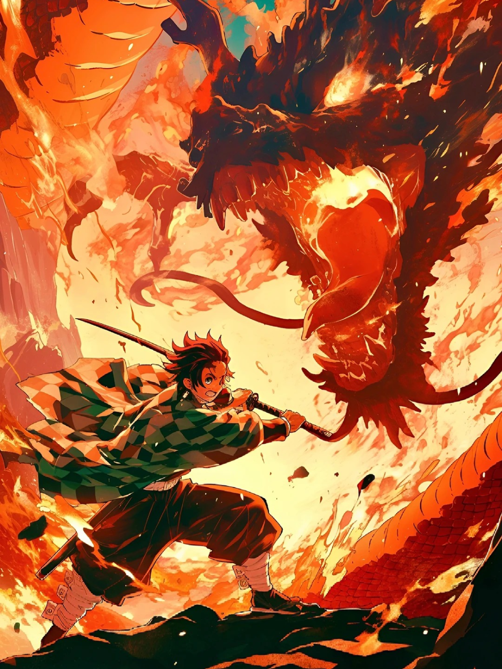 ảnh tanjiro ngầu 13