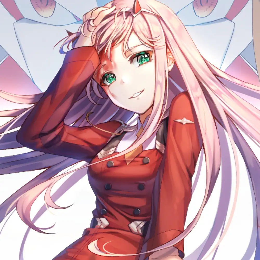 ảnh chân dung zero two đầy cảm xúc 