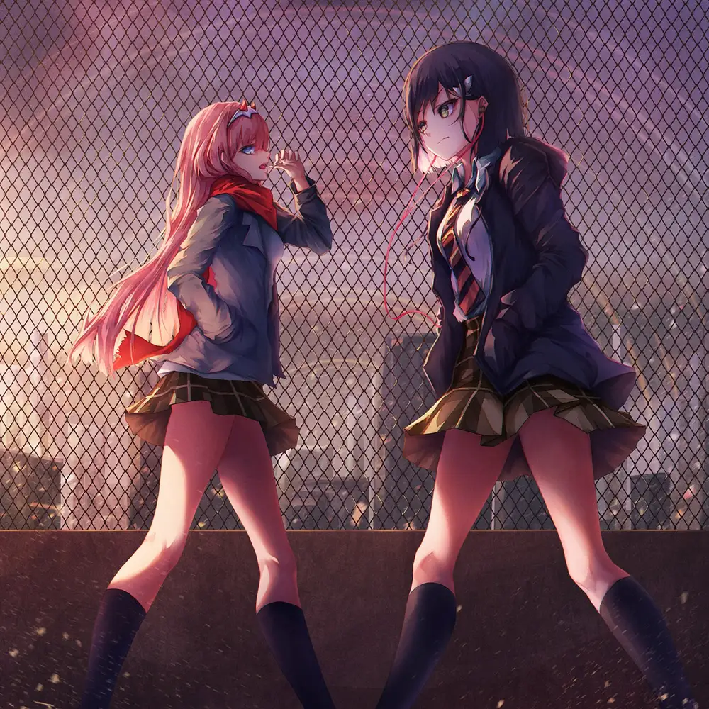 ảnh zero two ngầu 