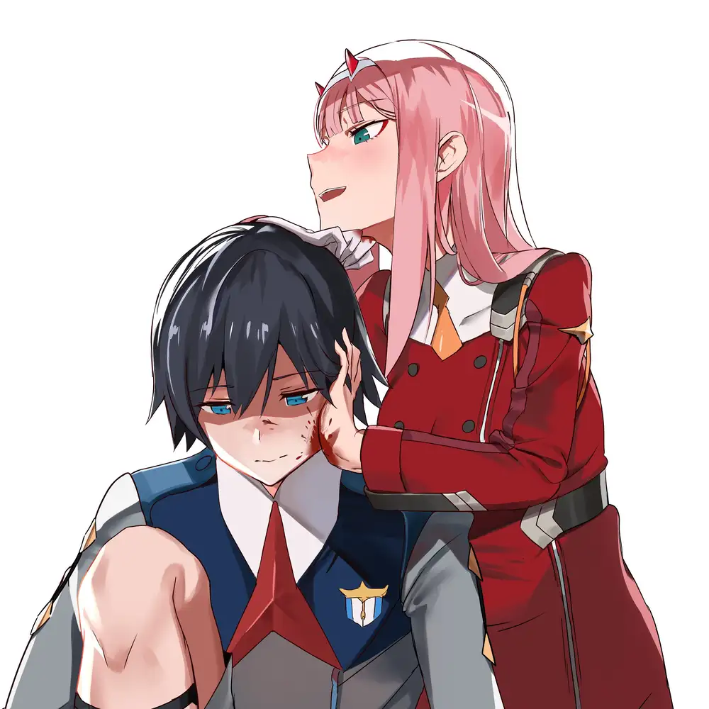 hình ảnh anime đẹp của zero two 