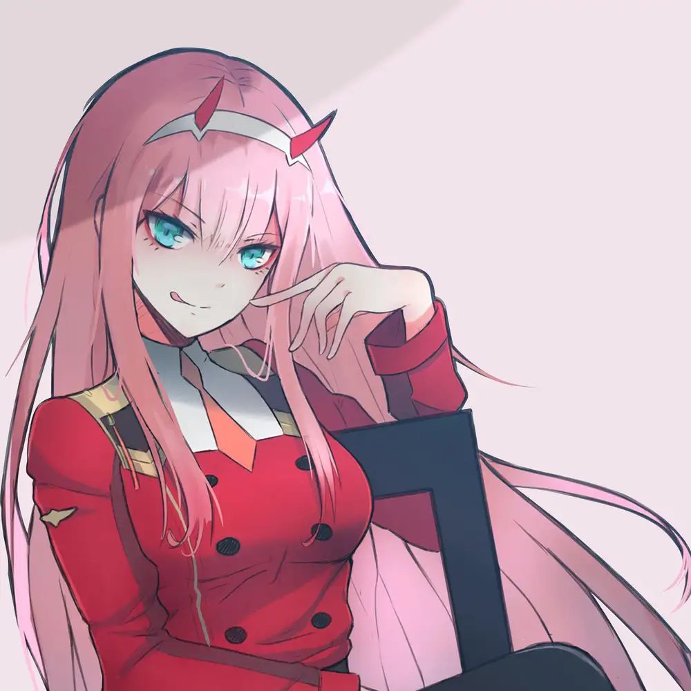 ảnh anime hot girl zero two 