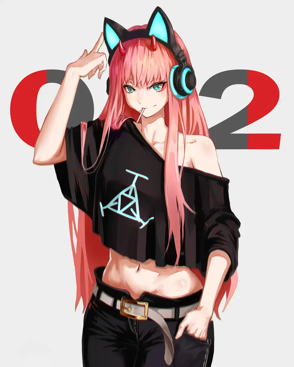 hình ảnh zero two nổi bật