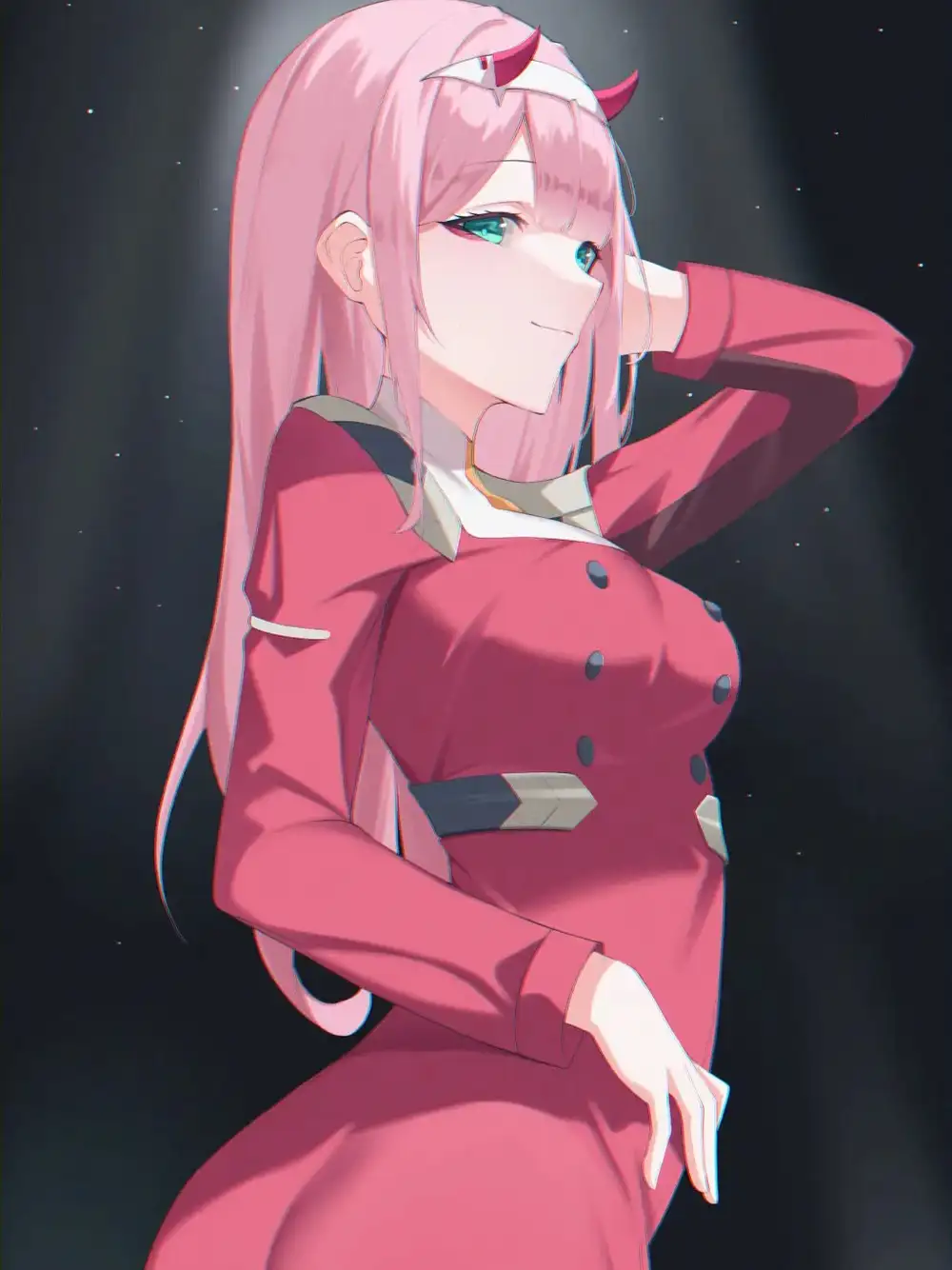 hình zero two đầy lôi cuốn và ấn tượng 