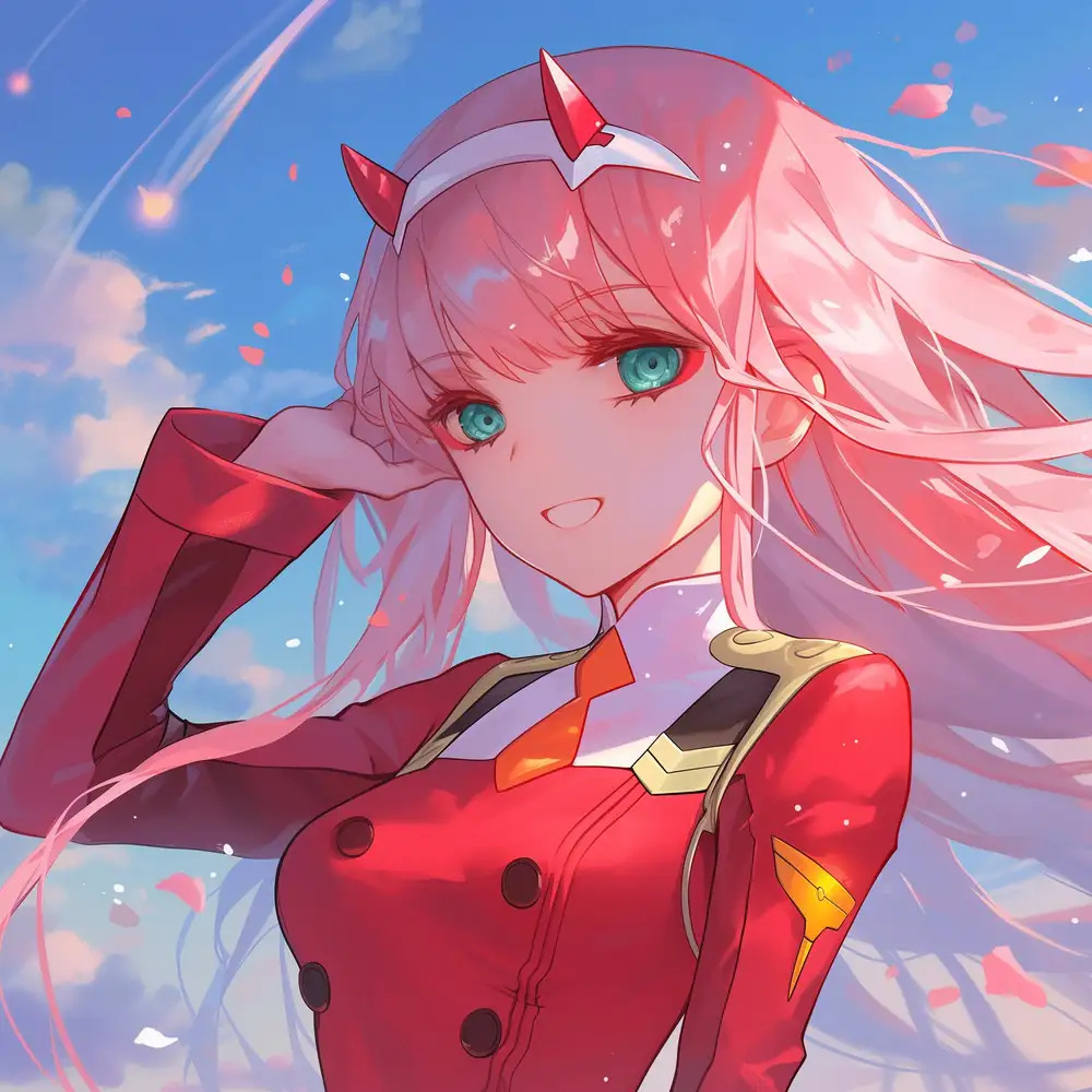 ảnh zero two buồn và tâm trạng 