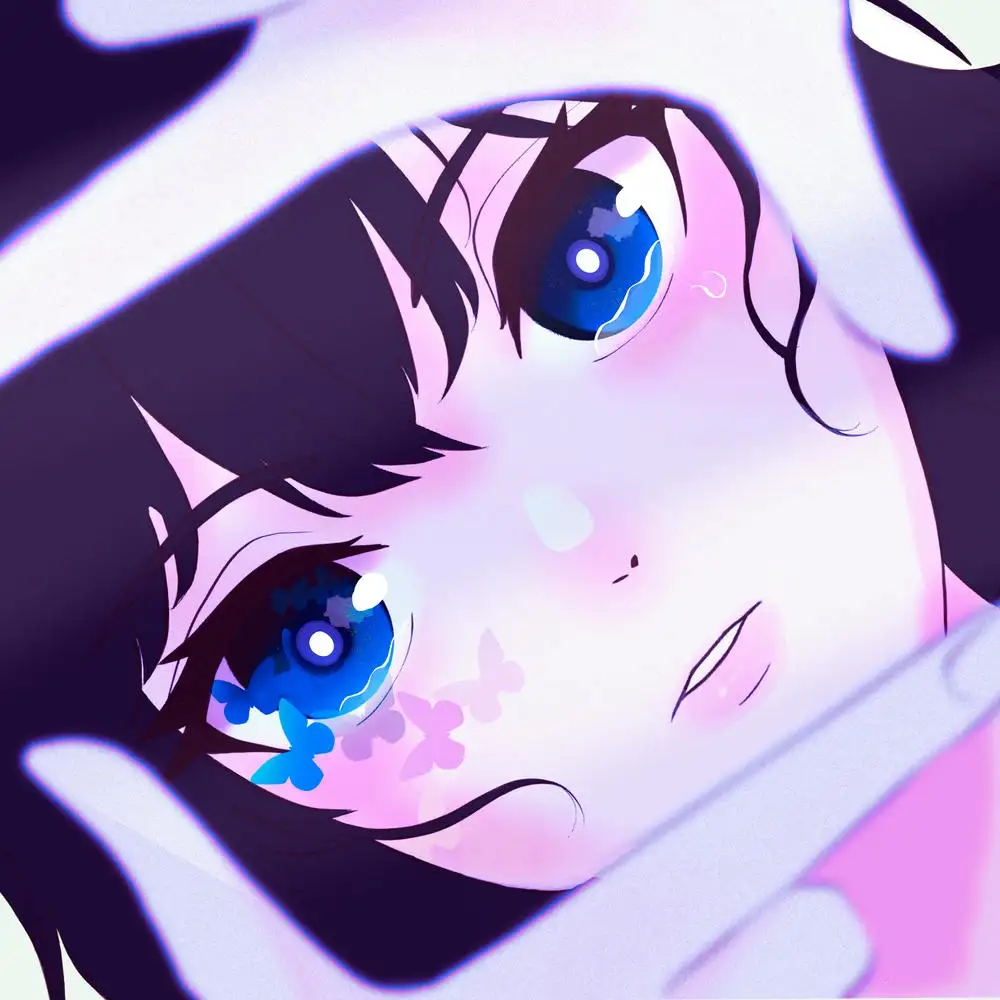 avatar anime nữ dễ thương 