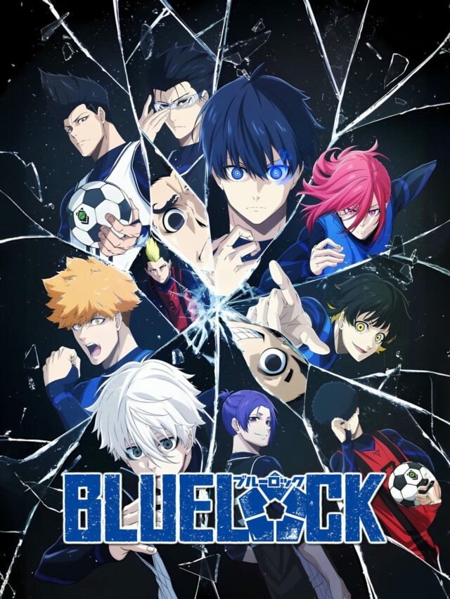 hình blue lock anime phong cách tranh vẽ