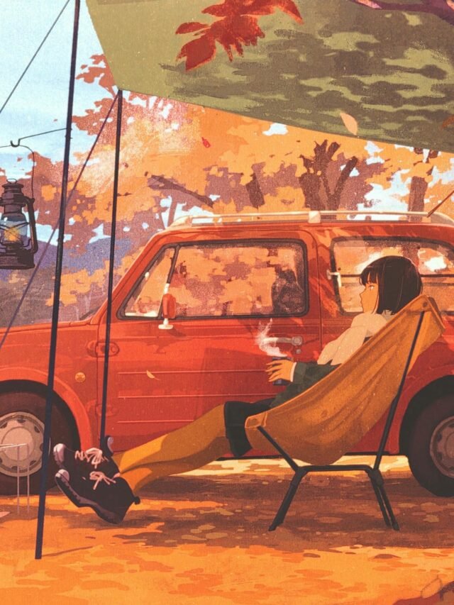 hình ảnh anime chill thư giãn cảm xúc