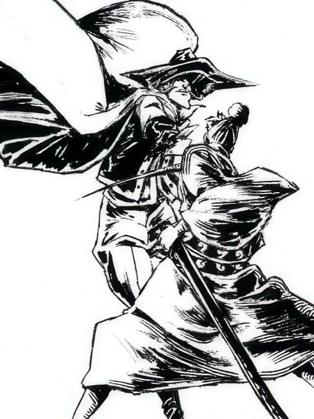 tranh vẽ anime cổ điển