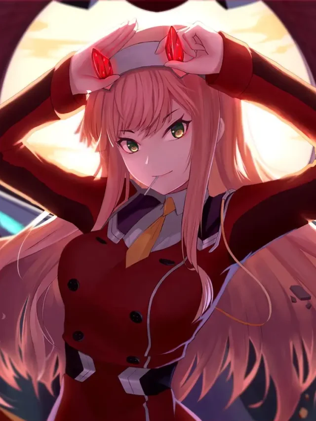 hình zero two đáng yêu và quyến rũ