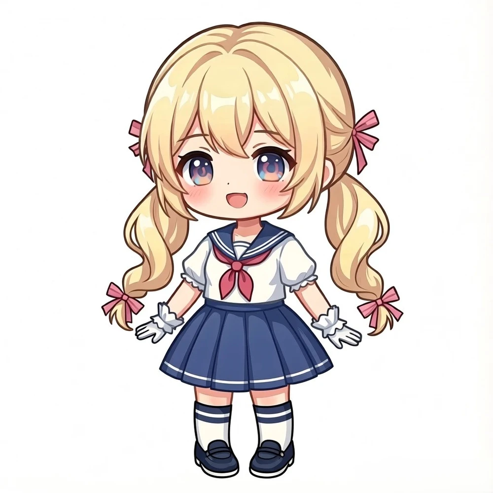 hình ảnh anime cute chibi 7