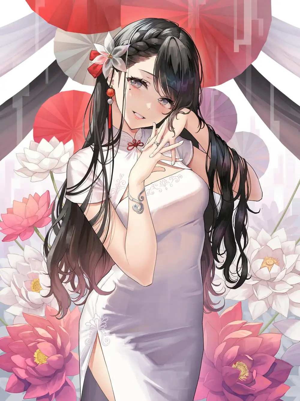 hình ảnh anime cổ trang nữ trung quốc huyền bí 