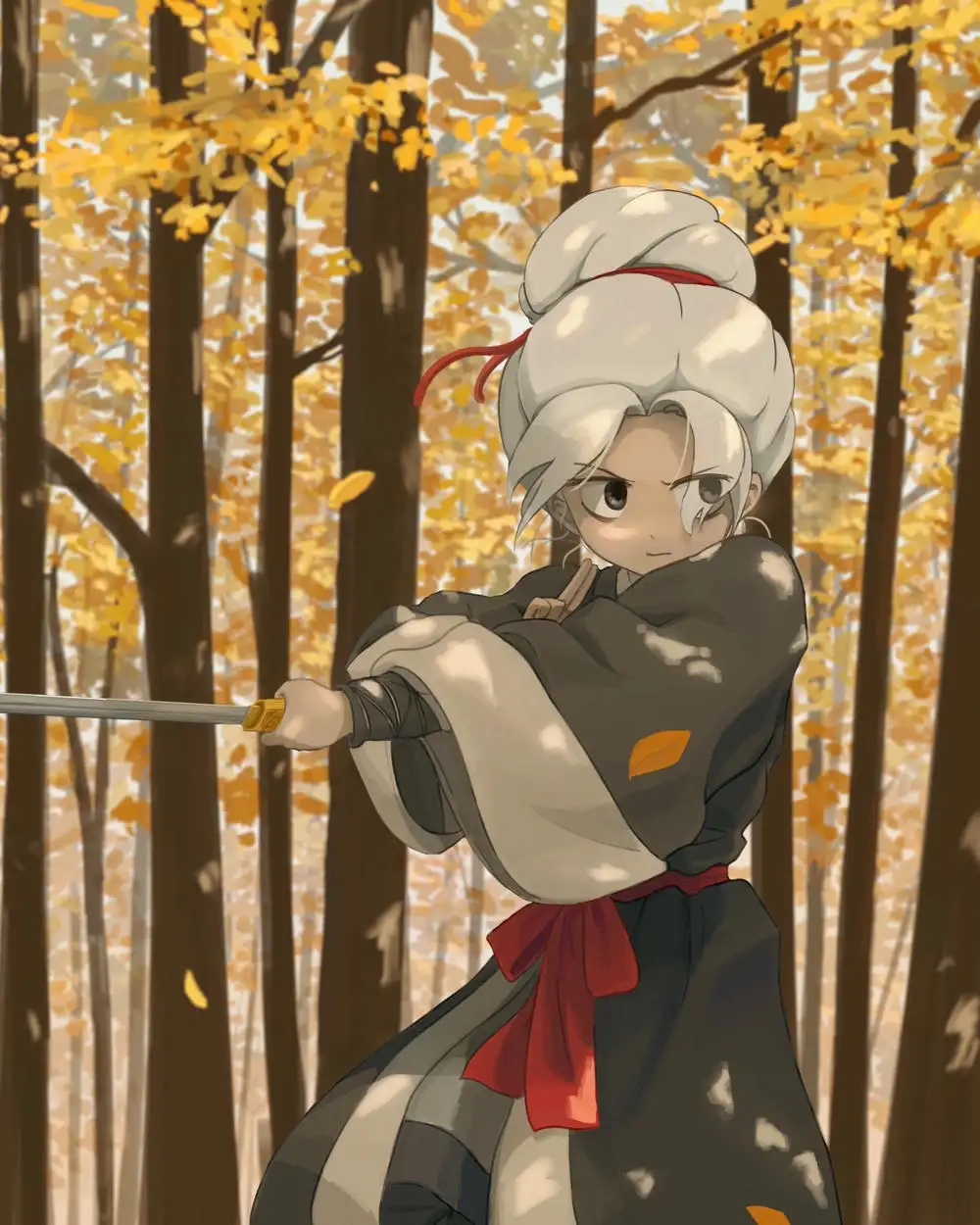 hình ảnh anime nữ cổ trang trung quốc phong cách võ hiệp 