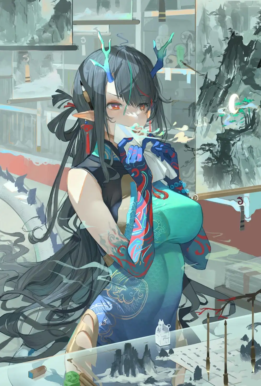 bộ sưu tập anime nữ cổ trang trung hoa đẹp nhất 