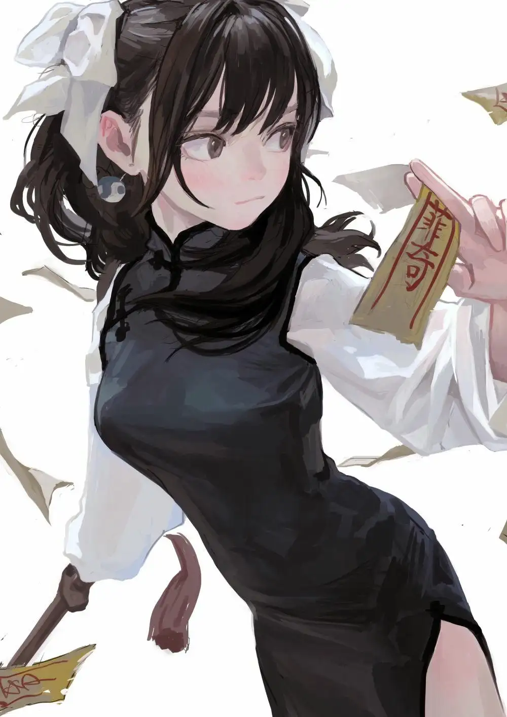 hình anime nữ cổ trang trung hoa phong cách cổ điển 