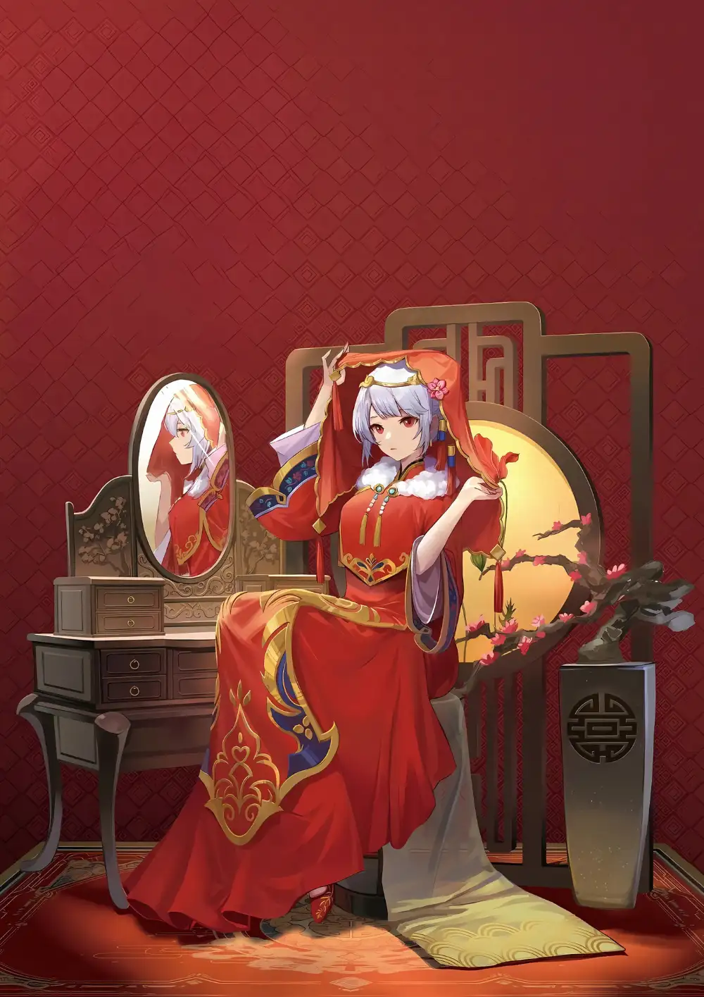 anime cổ trang trung quốc nhân vật nữ thần thái
