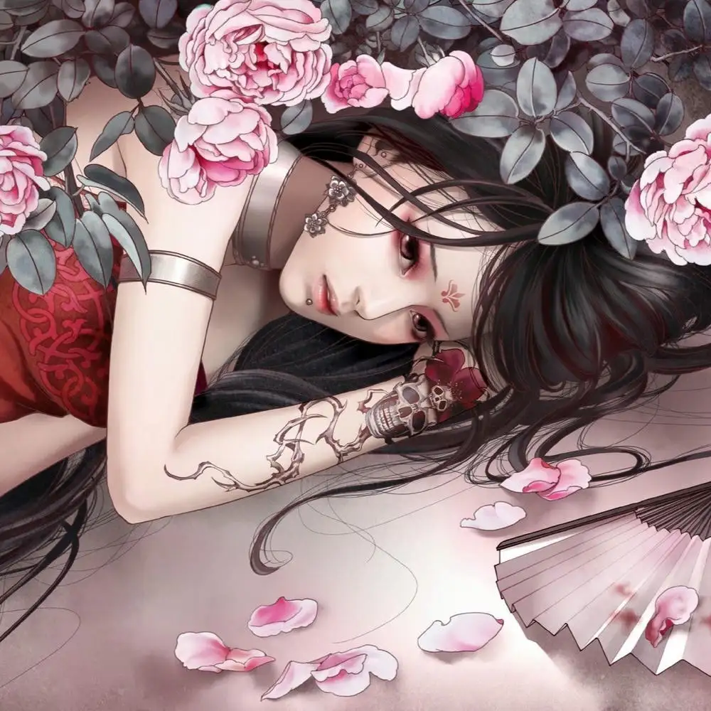 hình ảnh anime nữ cổ trang ngầu 