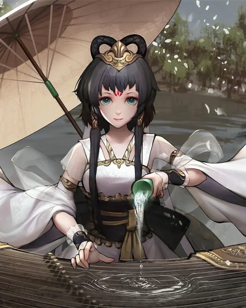 nhân vật nữ anime cổ trang trung quốc