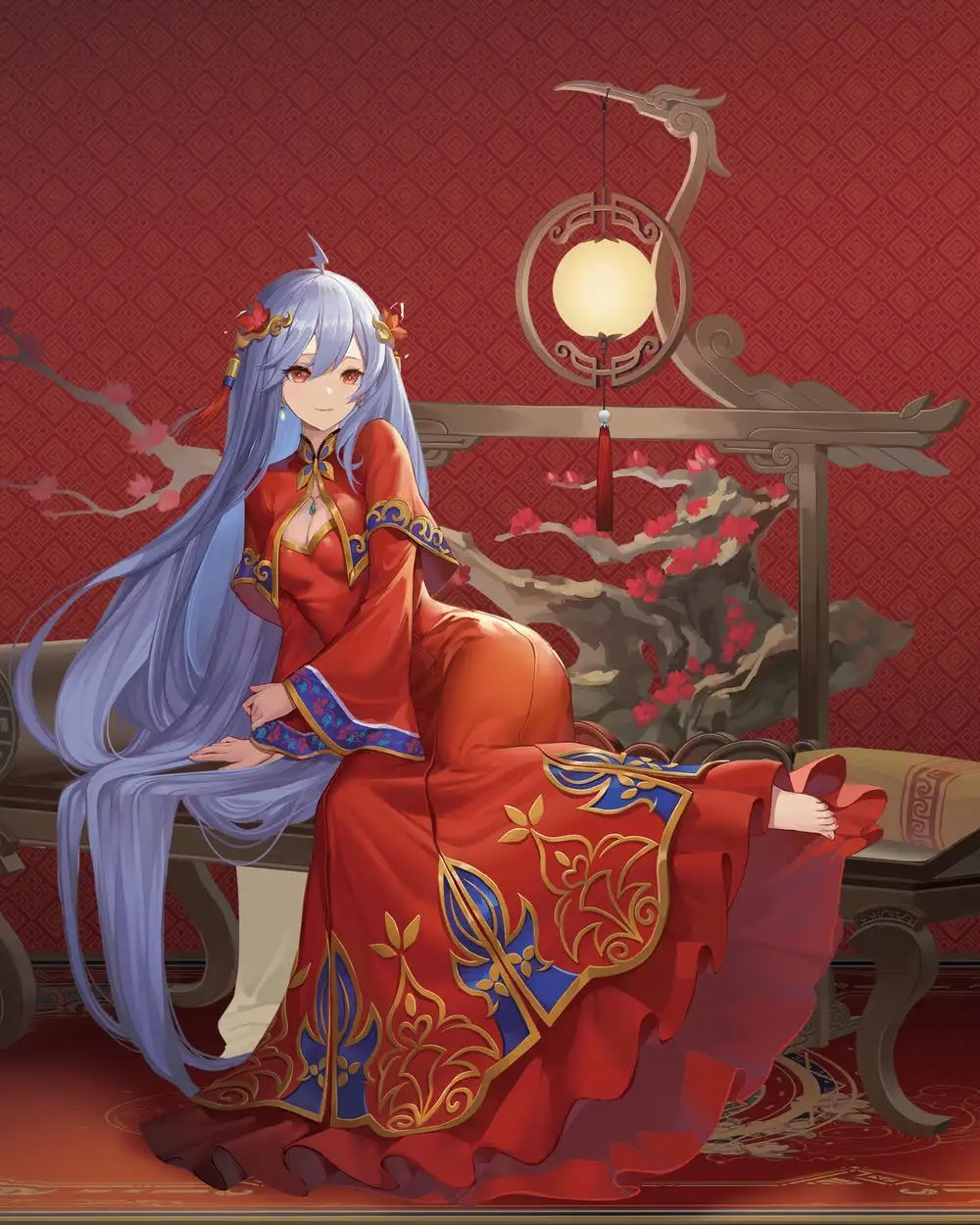 anime nữ cổ trang trung quốc mạnh mẽ 