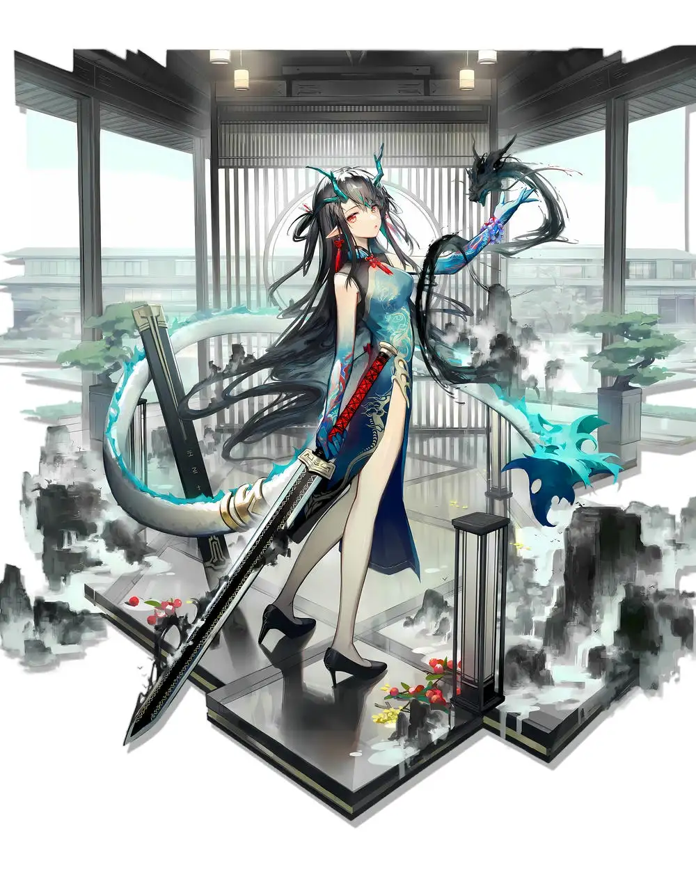 ảnh anime nữ cổ trang trung quốc hiện đại 