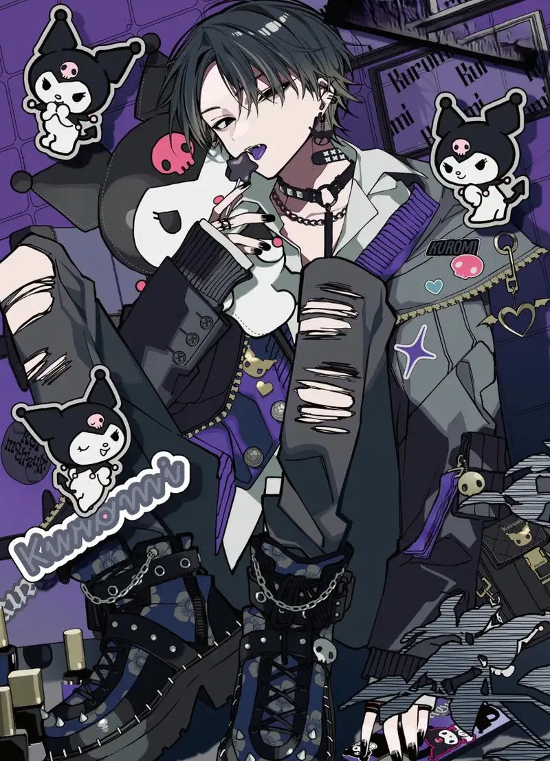 hình kuromi ngầu 