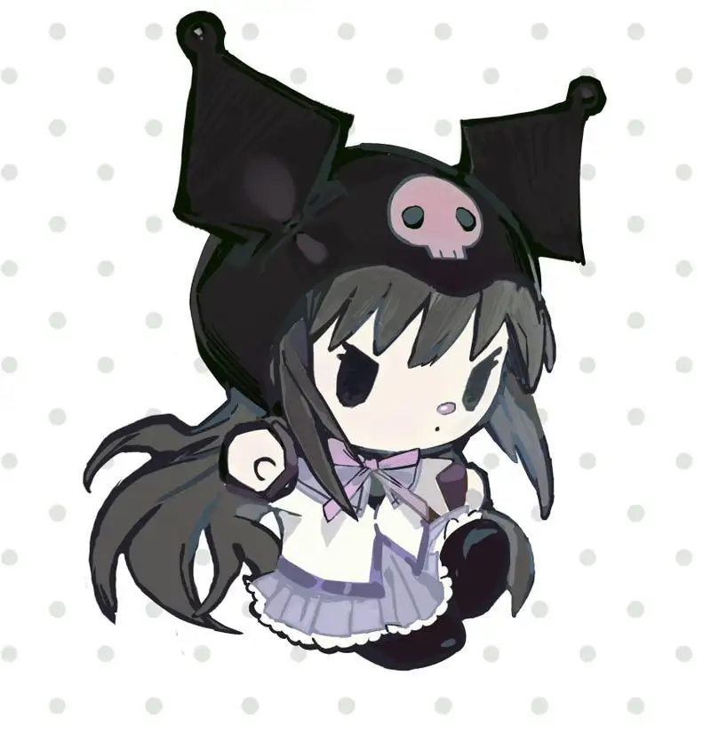 ảnh kuromi mặc váy 