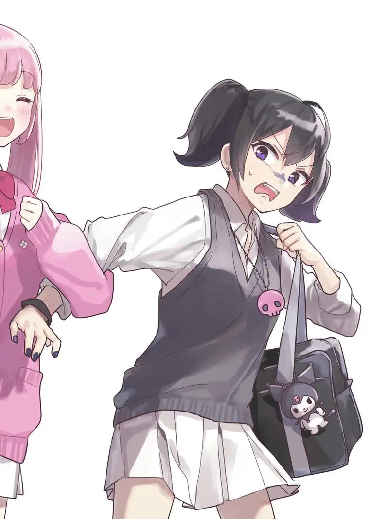 ảnh kuromi nền trắng 