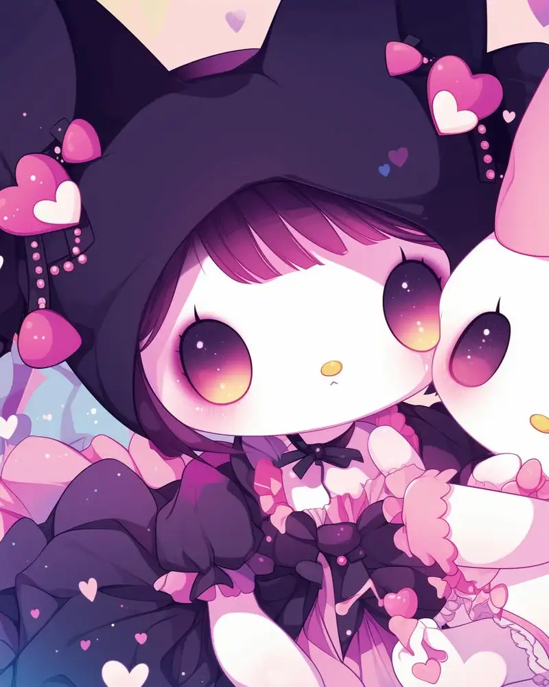 ảnh kuromi hoạt hình 