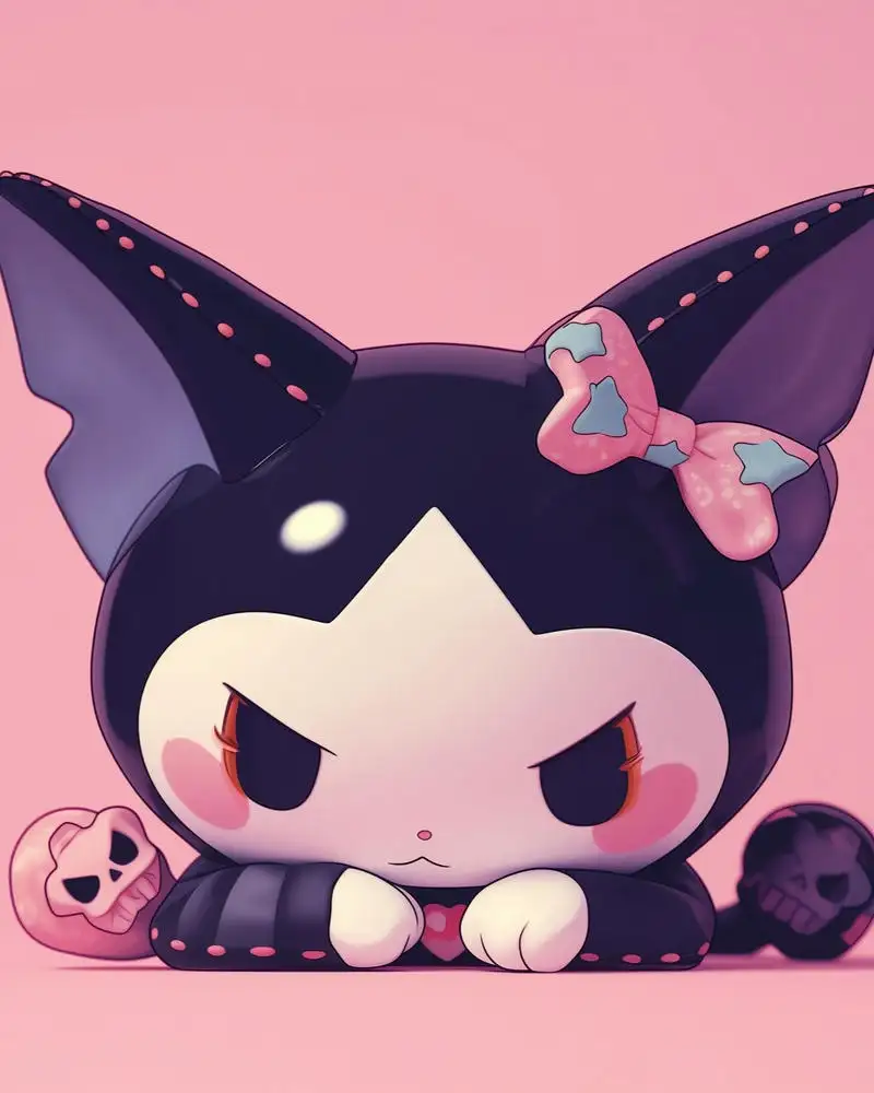hình kuromi chibi 